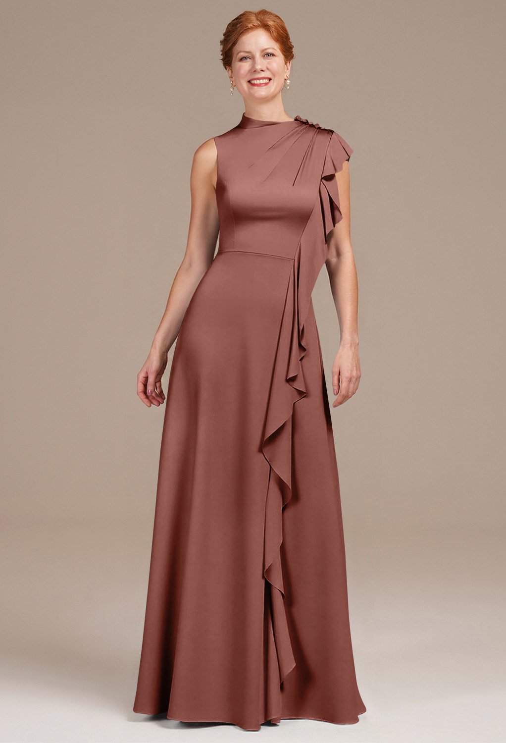 AW Aston Desert Rose  Mother of the Bride Dresses